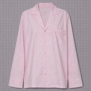 SKIMS unisex poplin sleep top